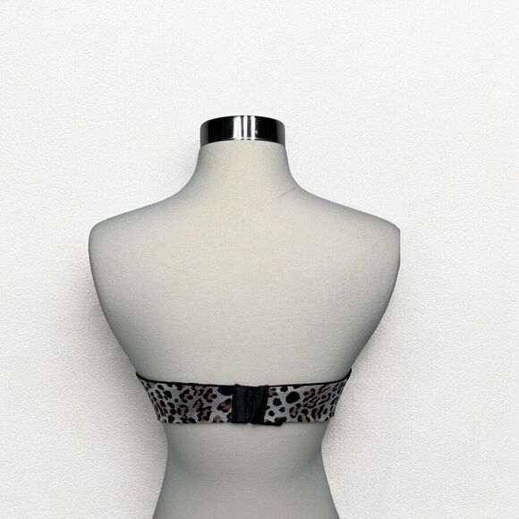 Victoria’s Secret Very Sexy Bombshell Push Up Convertible Bra Leopard Padded 34B - Picture 2 of 3